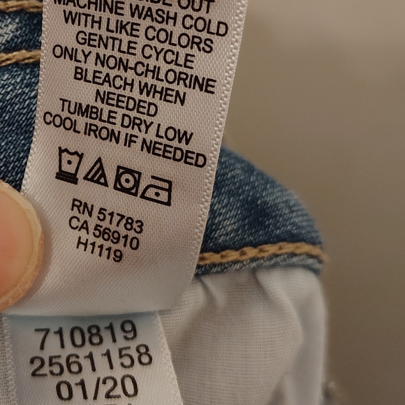 Maurices Women's Size 12 Light Blue Denim Mini Skirt - Picture 4 of 4